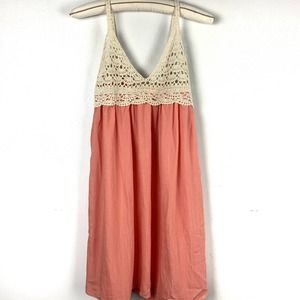 NEW HAYDEN Los Angeles Crochet Babydoll Dress